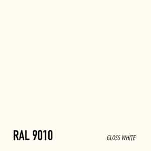 Λευκό Gloss Ral9010